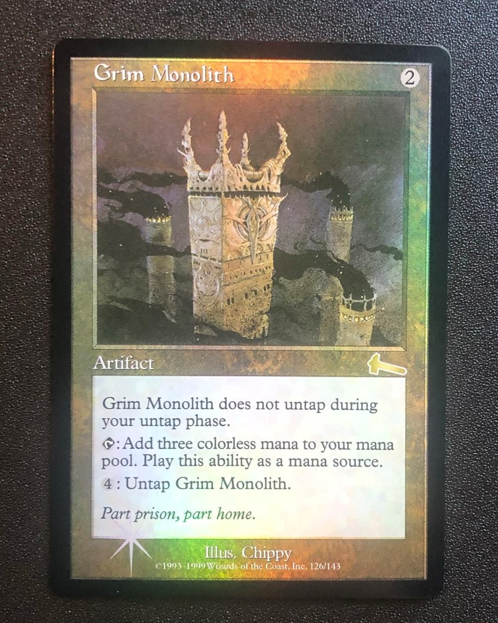 Grim Monolith (FOIL) - MTG Proxy Urza's Legacy – Commander Kingdom