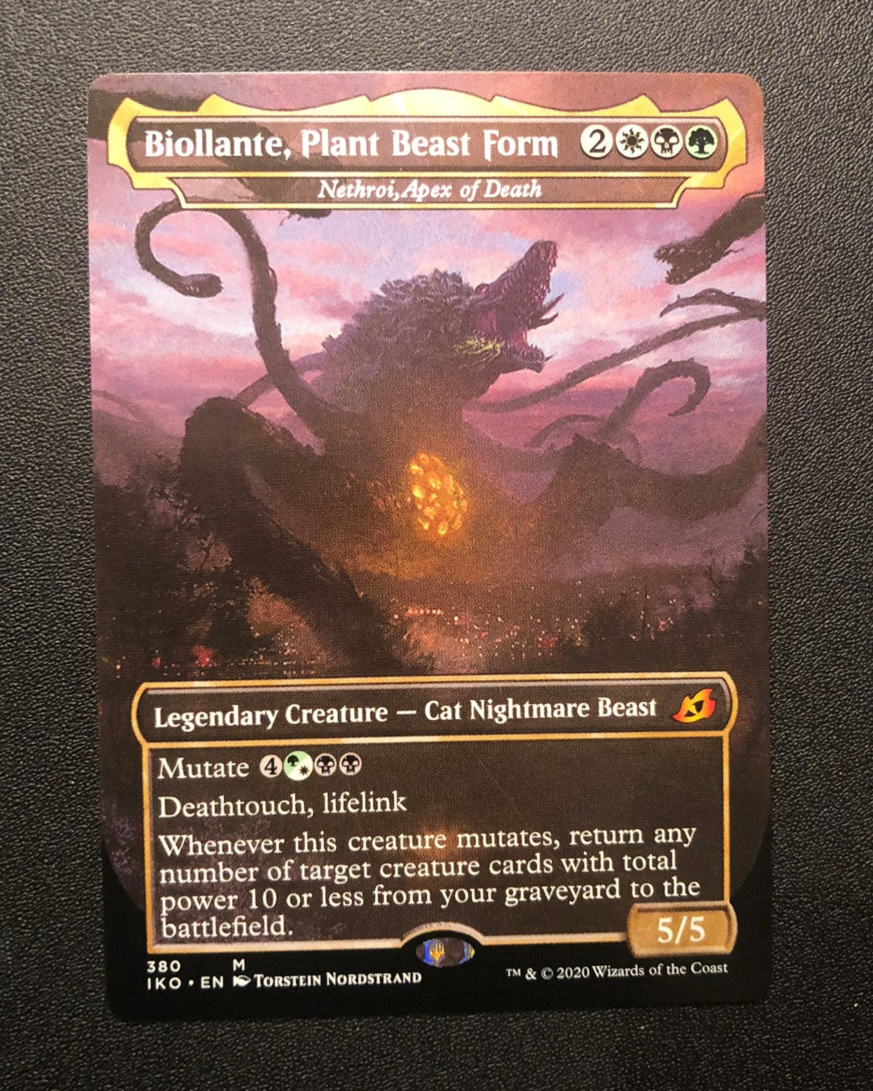 Biollante, Plant Beast Form - MTG Proxy Ikoria Godzilla