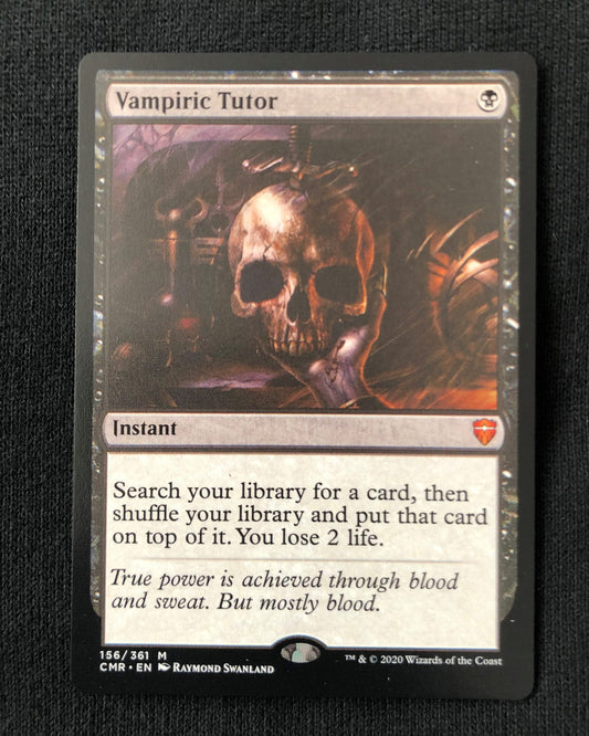 Vampiric Tutor - MTG Proxy Commander Legends