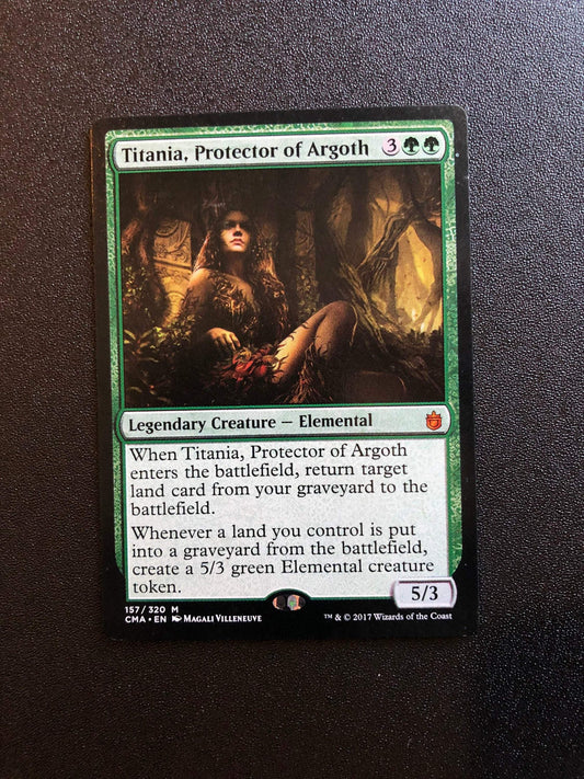 Titania, Protector of Argoth - MTG Proxy Commander