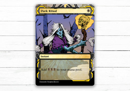 Dark Ritual - Archives Style - Custom MtG Proxy Card