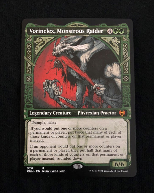 Vorinclex, Monstrous Raider (Showcase) - MTG Proxy Kaldheim