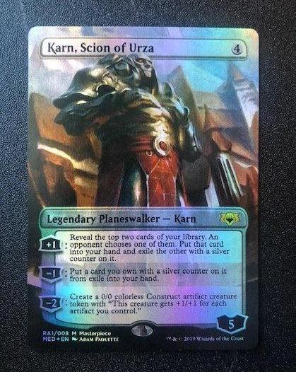 Karn, Scion of Urza (FOIL) - MTG Proxy Mythic Edition