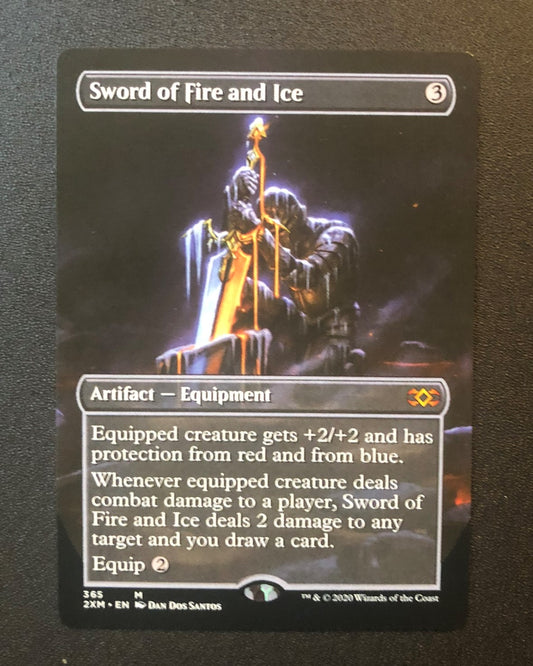 Sword of Fire and Ice (Showcase) - MTG Proxy 2XM