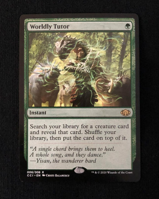 Worldly Tutor - MTG Proxy Commander Collection