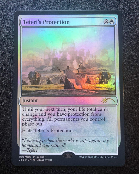 Teferi's Protection (FOIL) - MTG Proxy Judge Gift