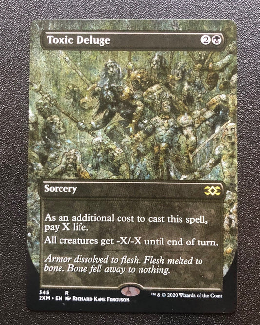 Toxic Deluge (Showcase) - MTG Proxy 2XM