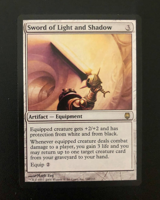 Sword of Light and Shadow- MTG Proxy Darksteel
