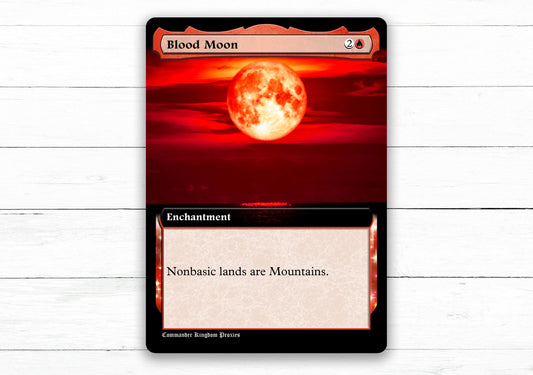 Blood Moon - BT Style - Custom MtG Proxy Card