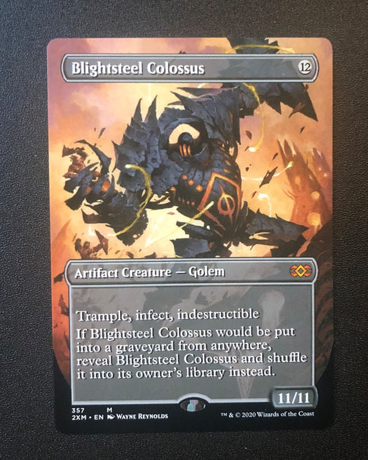 Blightsteel Colossus (Showcase) - MTG Proxy 2XM