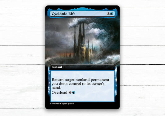 Cyclonic Rift - BT Style - Custom MtG Proxy Card