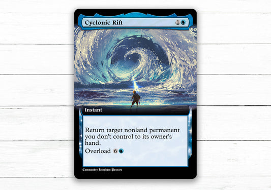 Cyclonic Rift -BT Style - Custom MtG Proxy Card