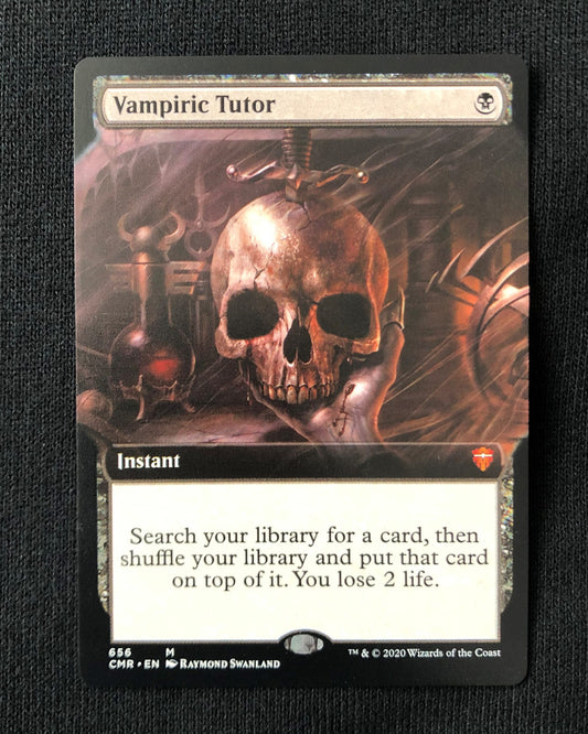 Vampiric Tutor (Showcase) - MTG Proxy Commander Legends