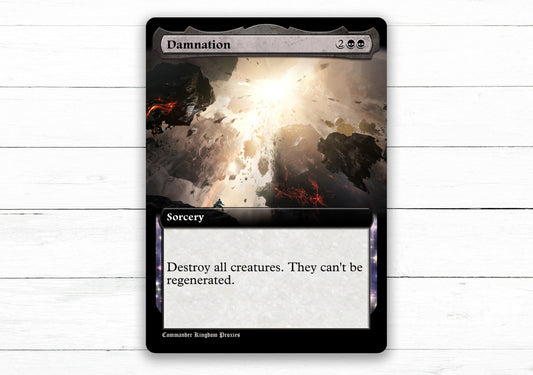 Damnation V3 - BT Style - Custom MtG Proxy Card