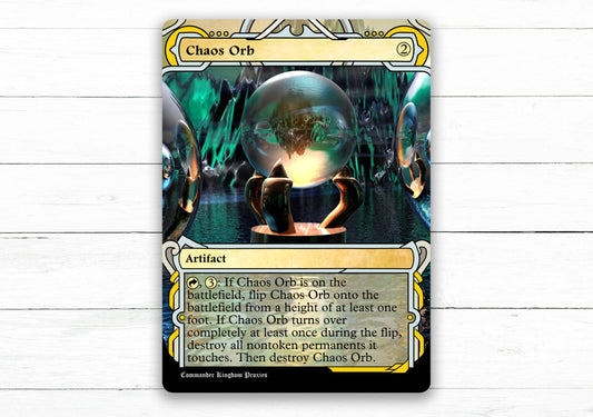 Chaos Orb - Archives Style - Custom MtG Proxy Card